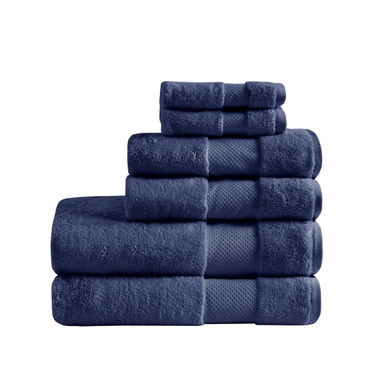 Gracie Mills Thalia 6-Piece 600Gsm Turkish Cotton Bath Towel Set Grace-9567